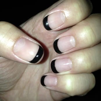 Century Nails - Gel nails with black tips :) - Nail Salons Near Me - Covina, California Century Nails - Gel nails with black tips :) - Nail Salons Near Me - Covina, California