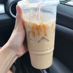 Large caramel iced coffee Large caramel iced coffee