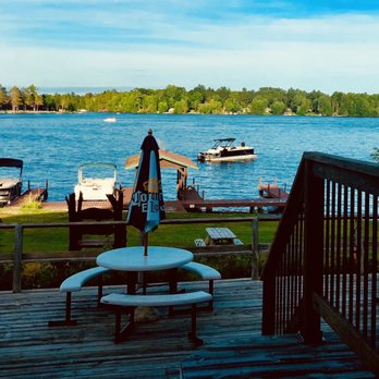 Kickback Grill - View off deck - New American Near Me - Eagle River, Wisconsin