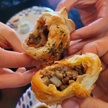 Tatiana's Coffee and Tea - Potato and beef empanada, veggie empanada - Coffee & Tea Near Me - Ventura, California Tatiana's Coffee and Tea - Potato and beef empanada, veggie empanada - Coffee & Tea Near Me - Ventura, California