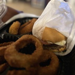 Bob & Edith's Diner - Columbia Pike - Hamburger and onion rings