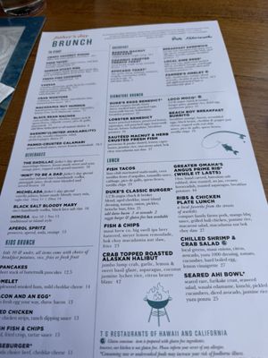 Menu photo 2 Duke's La Jolla La Jolla, CA Menu photo 2 Duke's La Jolla La Jolla, CA