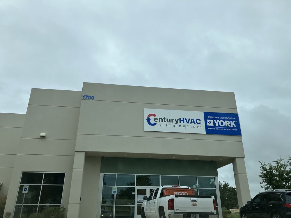 CENTURY HVAC DISTRIBUTING 1700 La Jaita Dr, Cedar Park, Texas