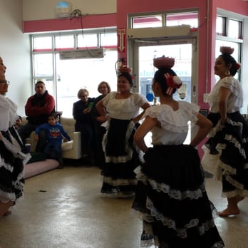 Azucar Bakery - Peruvian dancing by baila conmigo dance team Denver - Bakeries Near Me - Denver, Colorado