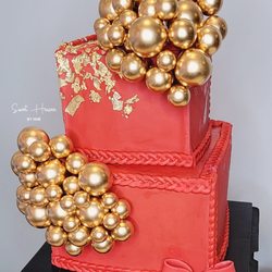 Sweet Heaven by Nne - Burgundy and Gold