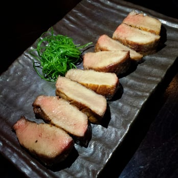 Kinjiro - Thick-cut prime beef tongue with sea salt. Good, beefy, and great texture. You can't go wrong with it. - Izakaya Near Me - Los Angeles, California Kinjiro - Thick-cut prime beef tongue with sea salt. Good, beefy, and great texture. You can't go wrong with it. - Izakaya Near Me - Los Angeles, California