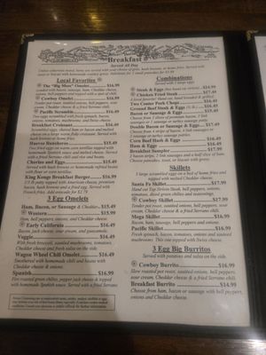 Menu photo 2 Wagon Wheel Restaurant Needles, CA Menu photo 2 Wagon Wheel Restaurant Needles, CA