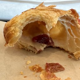 Raspberry Croissant