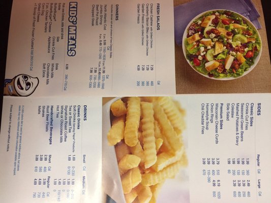 Menu photo 2 Culver's Longmont, CO