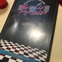Melanie Pringles Menu