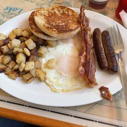 Bayside Diner & Eatery - 2x2 with a grilled English muffin