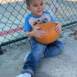 Playing with Pumpkins today at KinderCare Day Care Playing with Pumpkins today at KinderCare Day Care