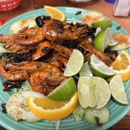 Spicy head on shrimp! Spicy head on shrimp!