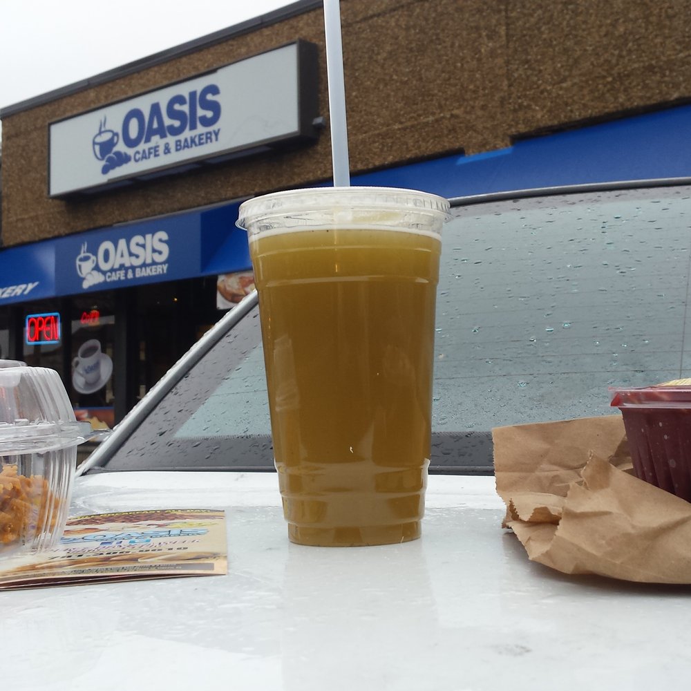 Oasis Cafe & Bakery - It's sugar cane juice, sugar. It's fresh, like me. - Cafes Near Me - Medford, Massachusetts Oasis Cafe & Bakery - It's sugar cane juice, sugar. It's fresh, like me. - Cafes Near Me - Medford, Massachusetts