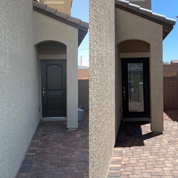 Entry Brite - Before and after - Fences & Gates Near Me - Las Vegas, Nevada
