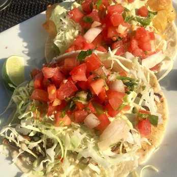 Fat Fish Taco - Battered Cod Taco (Top) and Chicken Taco (Bottom) are great!!! - Mexican Near Me - Caldwell, New Jersey