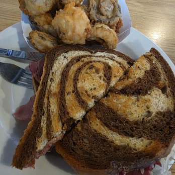 Redneck Gourmet - Reuben Sandwich and Fried Mushrooms - Fast Food Near Me - Newnan, Georgia Redneck Gourmet - Reuben Sandwich and Fried Mushrooms - Fast Food Near Me - Newnan, Georgia