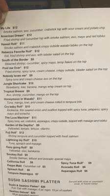 Menu photo 6 Wasabi's Fusion Pooler, GA