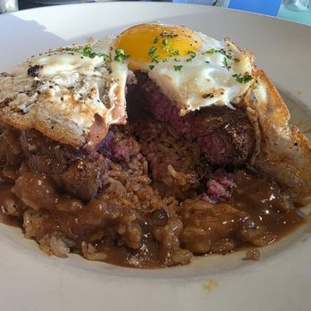 Lanterns Restaurant and Tavern - Loco Moco, Medium-rare temp. "Nailed it!" - Bars Near Me - Waianae, Hawaii Lanterns Restaurant and Tavern - Loco Moco, Medium-rare temp. "Nailed it!" - Bars Near Me - Waianae, Hawaii