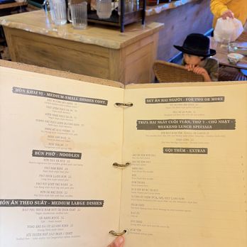 The Paper Bridge - Menu - Vietnamese Near Me - Portland, Oregon