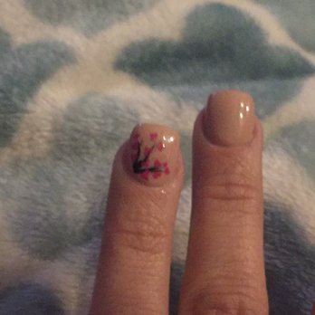 Stellar Nails Salon - Cherry blossom design! - Nail Salons Near Me - Dumfries, Virginia Stellar Nails Salon - Cherry blossom design! - Nail Salons Near Me - Dumfries, Virginia