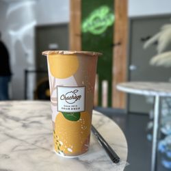 Chachago - Peach Oolong Pure Tea with Panna Cota