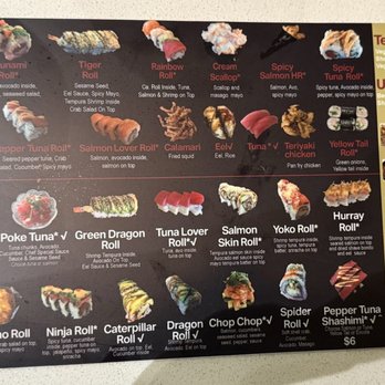Sushi Hurray - Menu Side 2 - Japanese Near Me - West Linn, Oregon Sushi Hurray - Menu Side 2 - Japanese Near Me - West Linn, Oregon