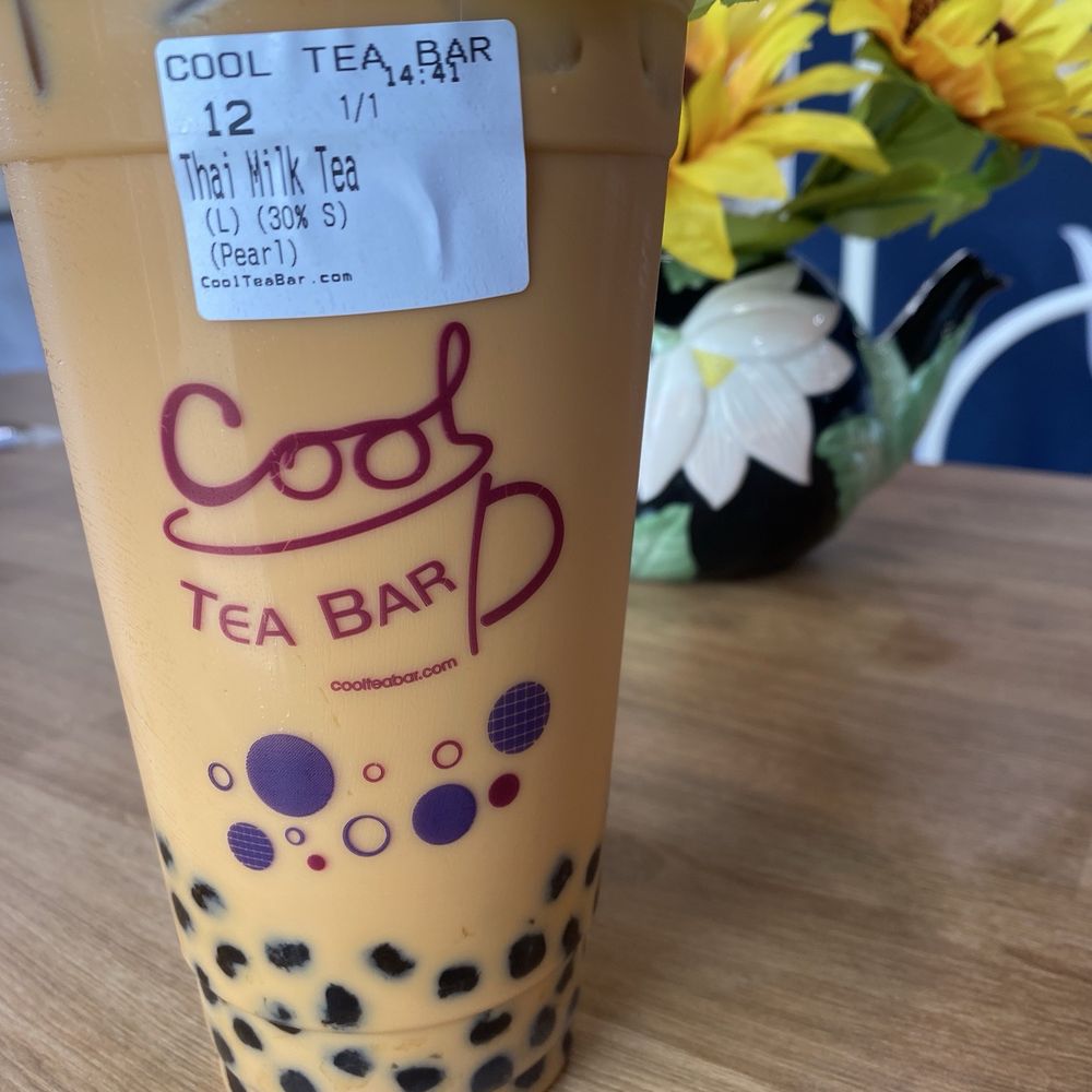 Cool Tea Bar - Thai iced tea with boba - Bubble Tea Near Me - Roseville, California