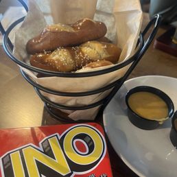 Pretzel logs