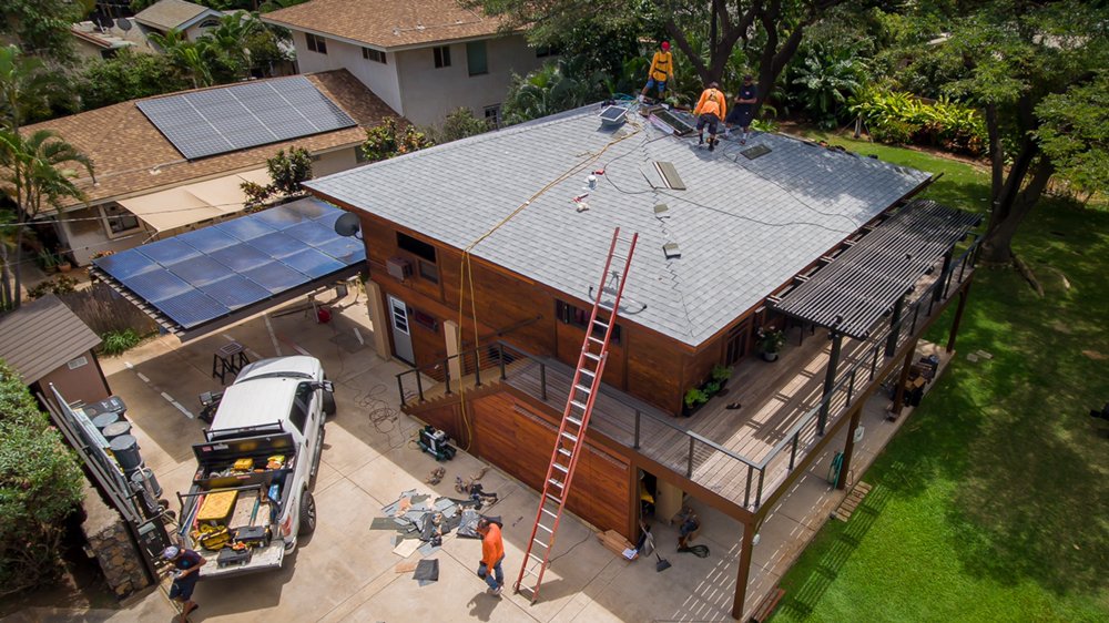 Slide of Haleakala Roofing and Solar