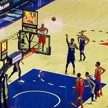Xfinity Mobile Arena - He made this shot.... - Stadiums & Arenas Near Me - Philadelphia, Pennsylvania