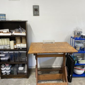 Uncluttered - North wall garage organization- home storage, candles and gardening supplies - Home Organization Near Me Uncluttered - North wall garage organization- home storage, candles and gardening supplies - Home Organization Near Me