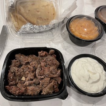 Fajita Pete's - Firethorne - Small $36 beef (if you know the size of their sour cream, you know how small it is). - Tex-Mex Near Me - Katy, Texas Fajita Pete's - Firethorne - Small $36 beef (if you know the size of their sour cream, you know how small it is). - Tex-Mex Near Me - Katy, Texas