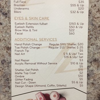 Avalon Nail Bar - Services offered - Waxing Near Me - Pousblo, Washington Avalon Nail Bar - Services offered - Waxing Near Me - Pousblo, Washington
