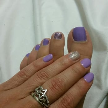 Queen Nails & Spa - Gel nails and just a polish change for the pedi. - Nail Salons Near Me - Beaumont, California