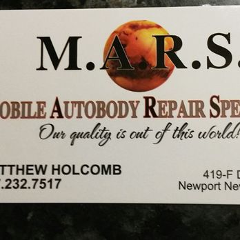 MARS Autobody - Nobody likes a damaged automobile. The Mars guy is here to help. - Body Shops Near Me - Newport News, Virginia MARS Autobody - Nobody likes a damaged automobile. The Mars guy is here to help. - Body Shops Near Me - Newport News, Virginia