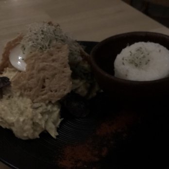 Llama Restaurant - Shredded chicken entree - Peruvian Near Me - Saint Augustine, Florida