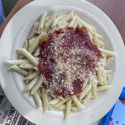 Kids Pasta with Marinara Kids Pasta with Marinara