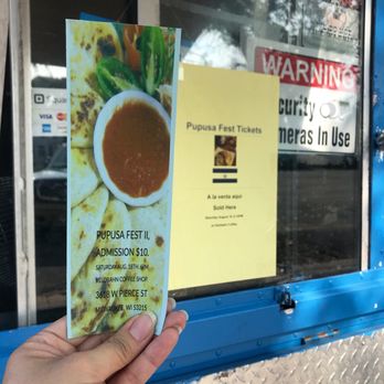Cielito Salvadoreño - I got my ticket to Pupusa Fest II with Cielito Salvadoreno. Get yours before Saturday, August 18, 2018. - Food Trucks Near Me - Milwaukee, Wisconsin