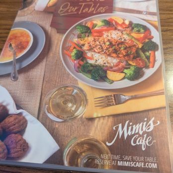 Mimi's Cafe - Menu Cover - Breakfast & Brunch Near Me - Greensboro, North Carolina Mimi's Cafe - Menu Cover - Breakfast & Brunch Near Me - Greensboro, North Carolina