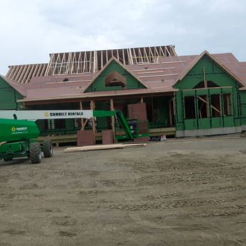 Superior Home Improvement - Plywood being installed on same home 6000 sq foot - General Contractors Near Me Superior Home Improvement - Plywood being installed on same home 6000 sq foot - General Contractors Near Me