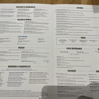 True Food Kitchen - Menu 2023 - New American Near Me - Chicago, Illinois True Food Kitchen - Menu 2023 - New American Near Me - Chicago, Illinois