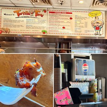 Tortilla Town - Menu and delicious charred chicken w/ Pepsi products - Salad Near Me - Paso Robles, California