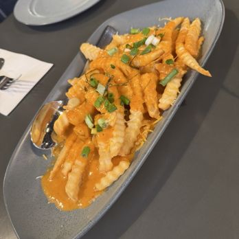 Thai Time - Curry cheese fries - Vegan Near Me - Sacramento, California Thai Time - Curry cheese fries - Vegan Near Me - Sacramento, California