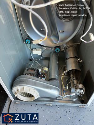 Dryer Collection repair - This collection showcases a wide variety of professional dryer repairs and maintenance services completed on both gas and electric dryers from leading brands including LG, Samsung, GE, Whirlpool, Maytag, Kenmore, Miele, Bosch, Frigidaire, Electrolux, KitchenAid, Amana, Speed Queen, and many more.
Our repairs include drum roller replacement, idler pulley replacement, drive belt installation, heating element replacement, gas igniter and flame sensor repairs, moisture sensor replacement, thermostat and thermal fuse diagnostics, blower wheel repairs, electronic control board troubleshooting, and motor repairs. We also perform complete dryer cleaning and preventive maintenance by removing lint buildup from the cabinet, blower housing, and venting system to improve airflow, restore drying performance, increase energy efficiency, and help reduce the risk of dryer fires.
Every appliance is carefully diagnosed, repaired using high-quality replacement parts, and thoroughly tested to ensure safe, reliable operation and long-lasting performance. Dryer Collection repair - This collection showcases a wide variety of professional dryer repairs and maintenance services completed on both gas and electric dryers from leading brands including LG, Samsung, GE, Whirlpool, Maytag, Kenmore, Miele, Bosch, Frigidaire, Electrolux, KitchenAid, Amana, Speed Queen, and many more.
Our repairs include drum roller replacement, idler pulley replacement, drive belt installation, heating element replacement, gas igniter and flame sensor repairs, moisture sensor replacement, thermostat and thermal fuse diagnostics, blower wheel repairs, electronic control board troubleshooting, and motor repairs. We also perform complete dryer cleaning and preventive maintenance by removing lint buildup from the cabinet, blower housing, and venting system to improve airflow, restore drying performance, increase energy efficiency, and help reduce the risk of dryer fires.
Every appliance is carefully diagnosed, repaired using high-quality replacement parts, and thoroughly tested to ensure safe, reliable operation and long-lasting performance.
