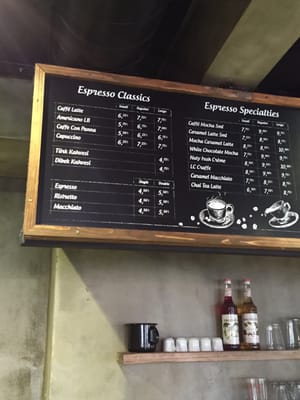 Menu photo 1 Let's Coffee Istanbul, 34 Menu photo 1 Let's Coffee Istanbul, 34
