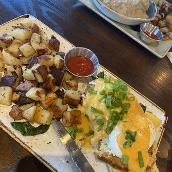 First Watch - Biscuits and gravy. Crab cake benedict. Breakfast potatoes. - Breakfast & Brunch Near Me - Fort Worth, Texas First Watch - Biscuits and gravy. Crab cake benedict. Breakfast potatoes. - Breakfast & Brunch Near Me - Fort Worth, Texas