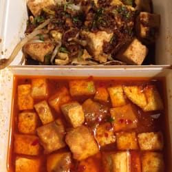 Vegetarian platter, takeaway.