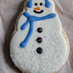 Starbucks - Snowman cookie