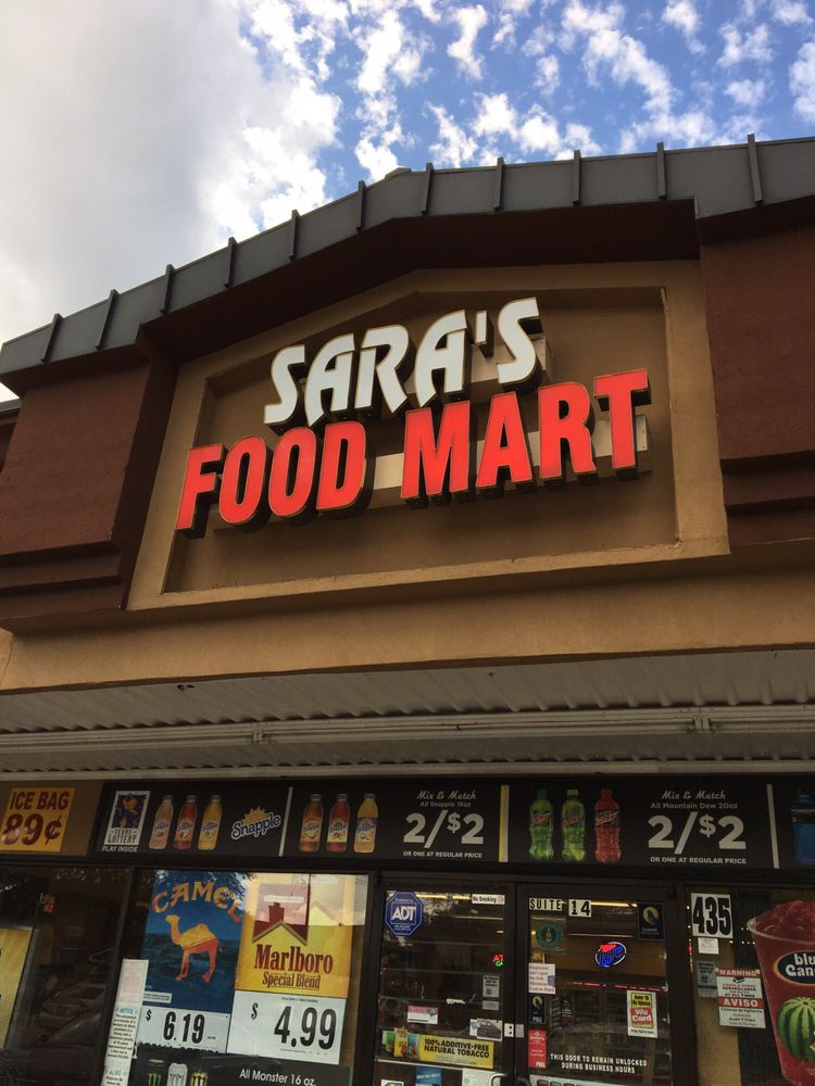 SARA’S FOOD MART Updated October 2024 435 El Dorado Blvd, ster